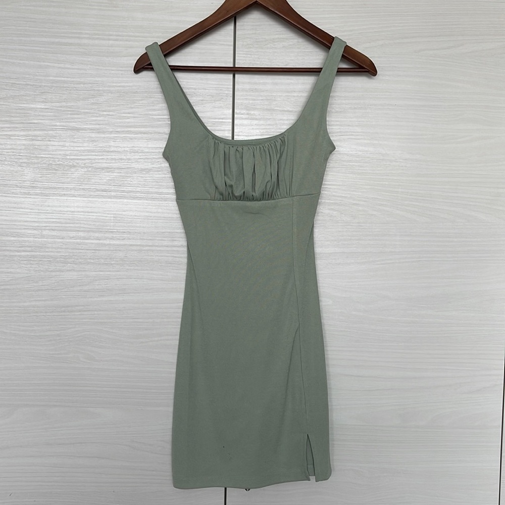 Princess Polly Sage Dress